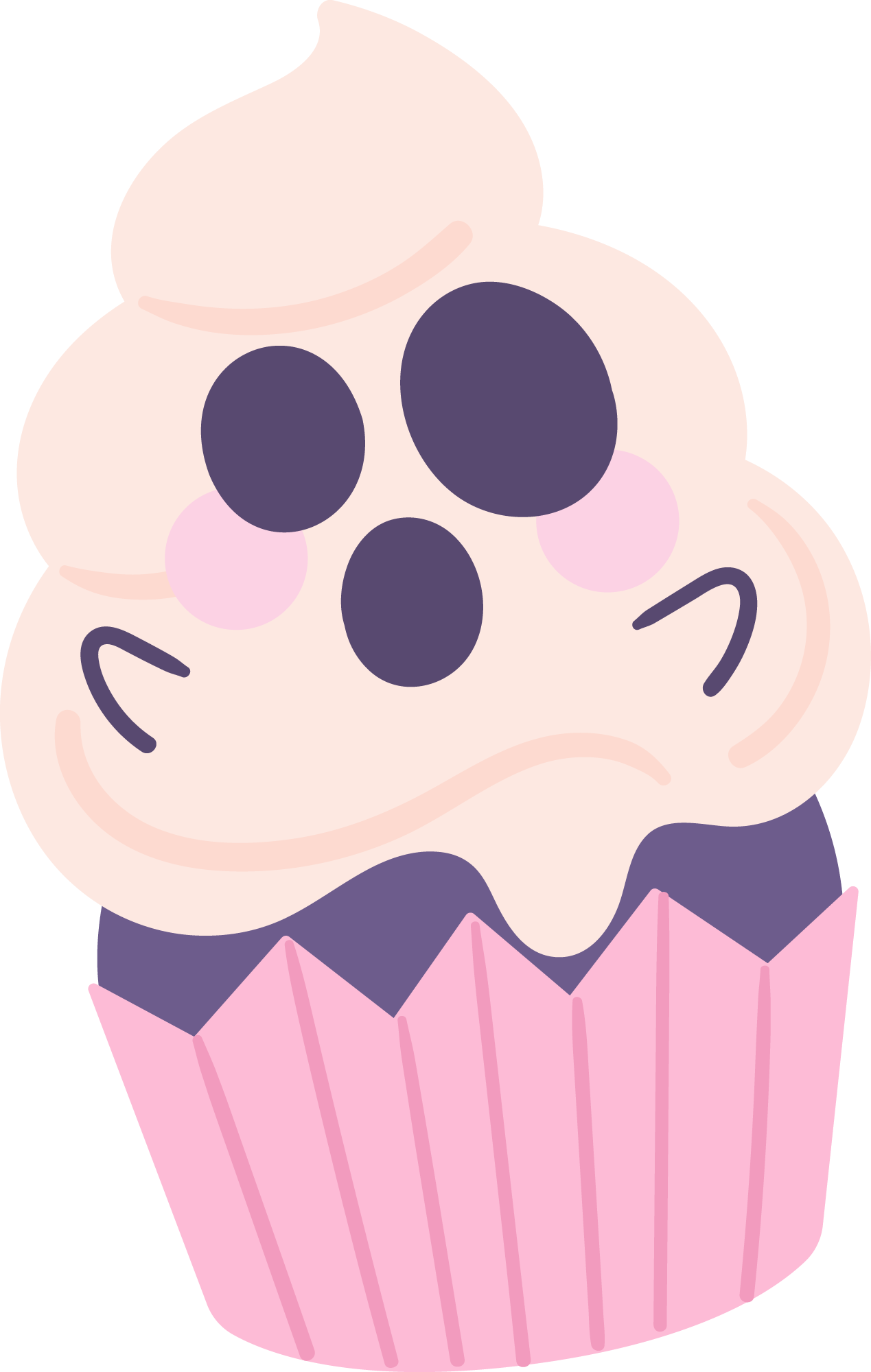 Preview for Kawaii-cupcake-illustration-halloween-candy-sticker-7e626