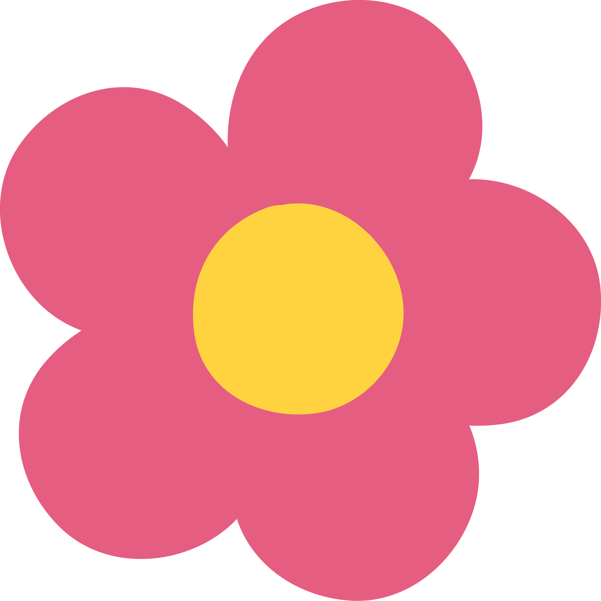 Preview for Pink-flower-icon-design-spring-sticker-89b30
