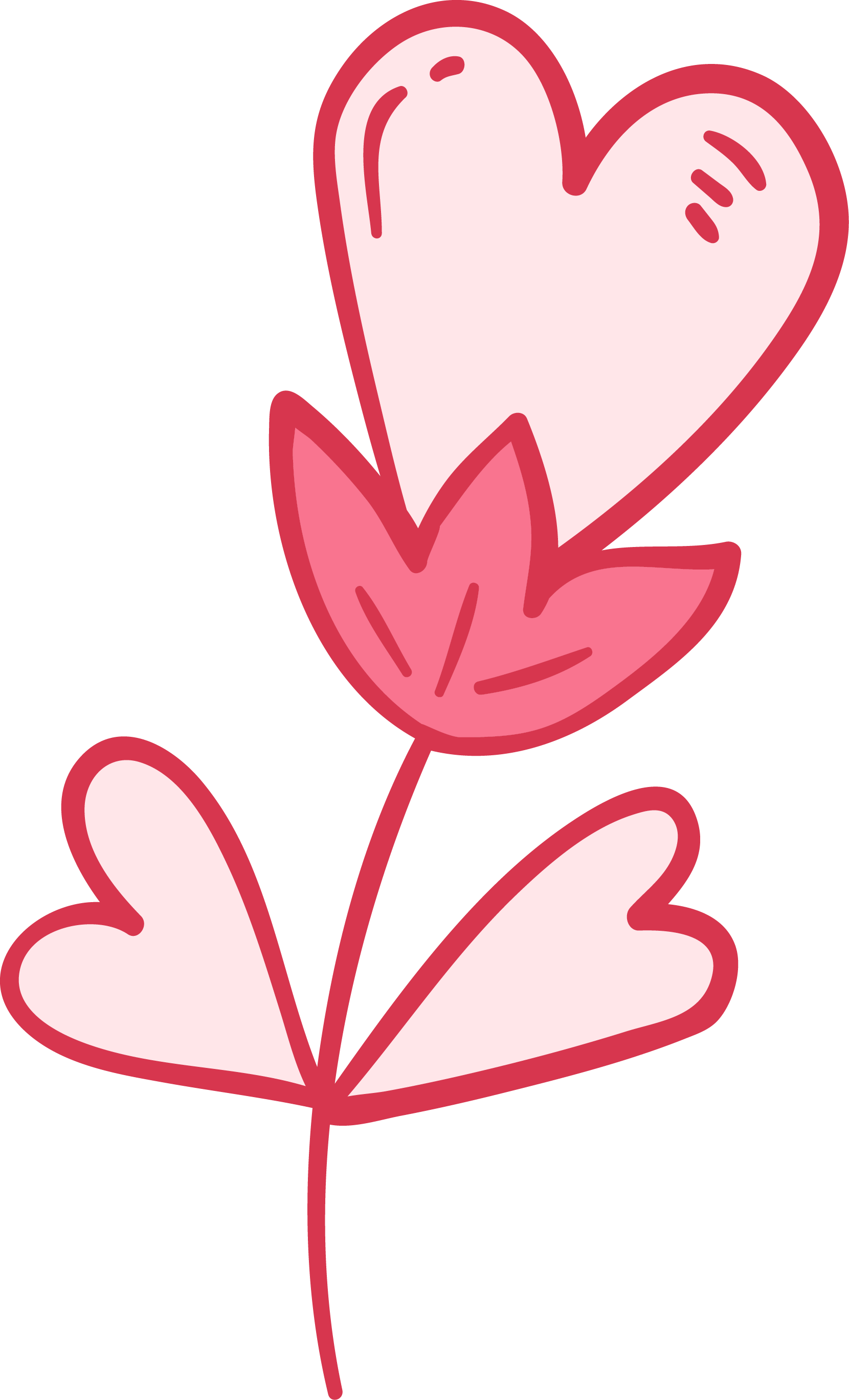 Preview for Heart-flower-illustration-love-design-sticker-57519
