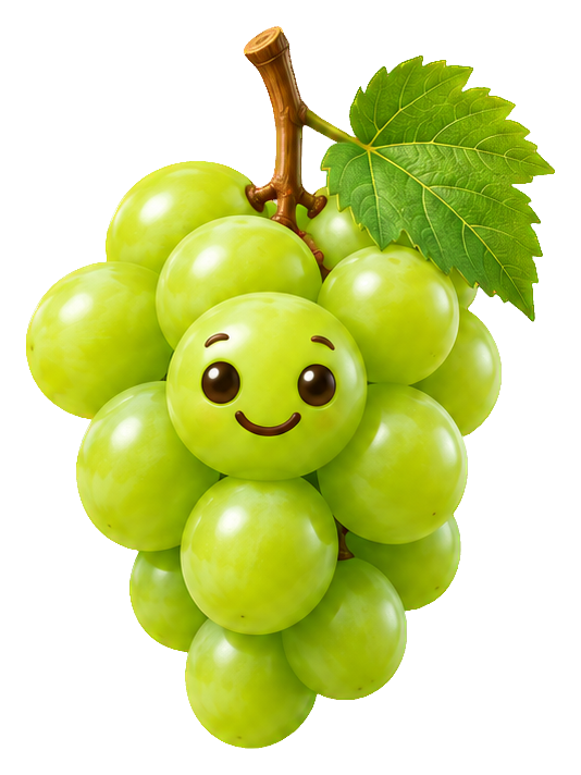 Preview for 3d Fruit Pals Grape Bunch