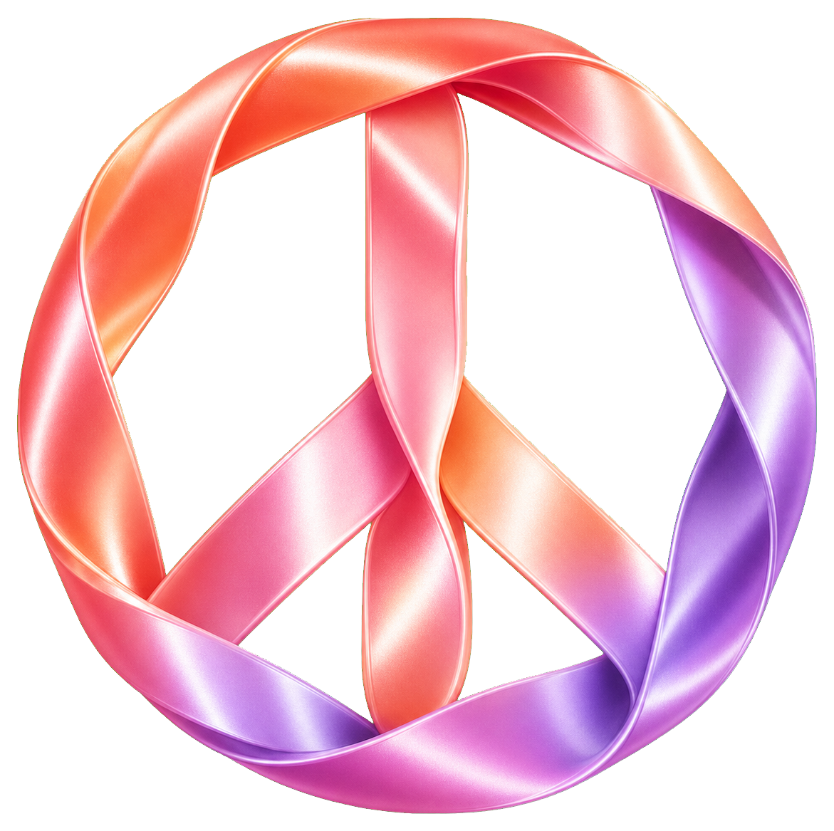 Preview for Peace Ribbon Sticker