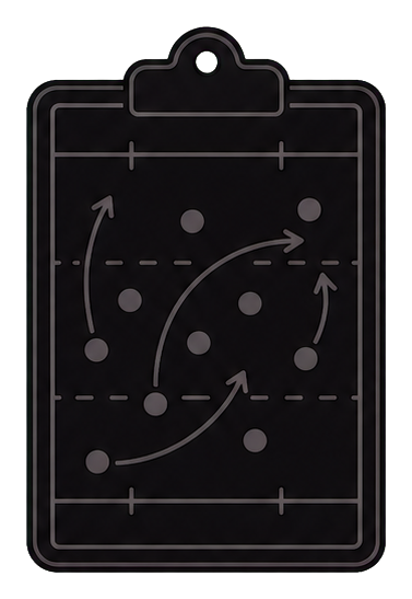 Preview for Rugby Tactics Clipboard Sticker