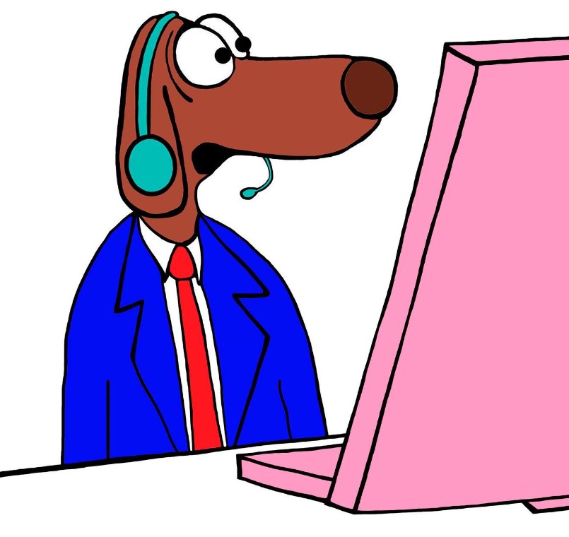 Preview for Customer-support-dog-cartoon-meme-background-c3f9d