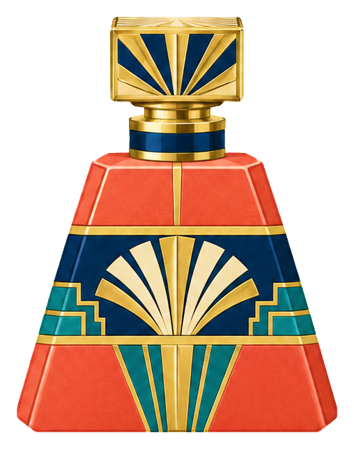 Preview for Art Deco Perfume Bottles Coral Pyramid