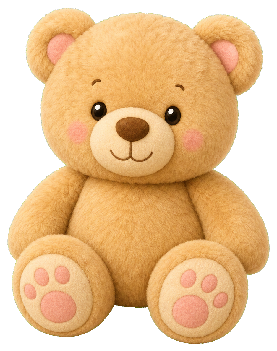 Preview for Teddy Bear Sticker For Baby Designs