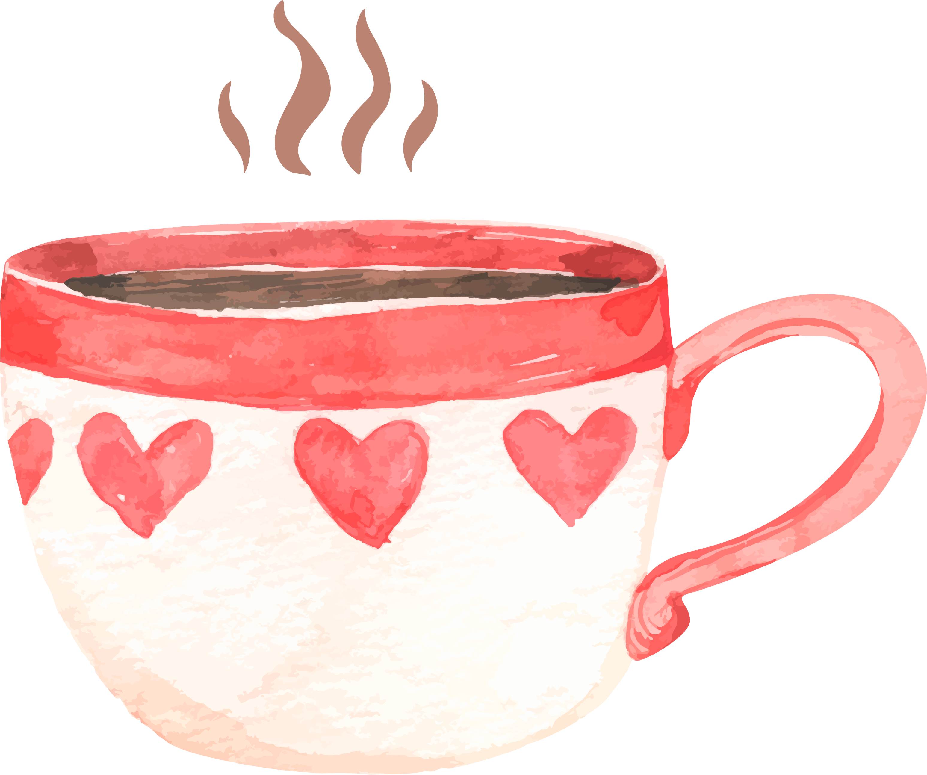 Preview for Heartwarming-coffee-mug-illustration-watercolor-love-sticker-0b9e9
