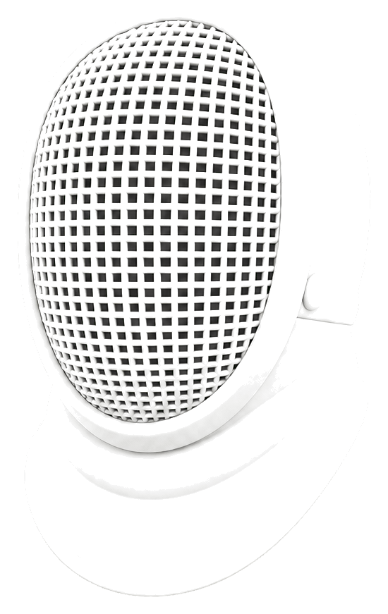 Preview for Fencing Mask Sticker For Sports Designs