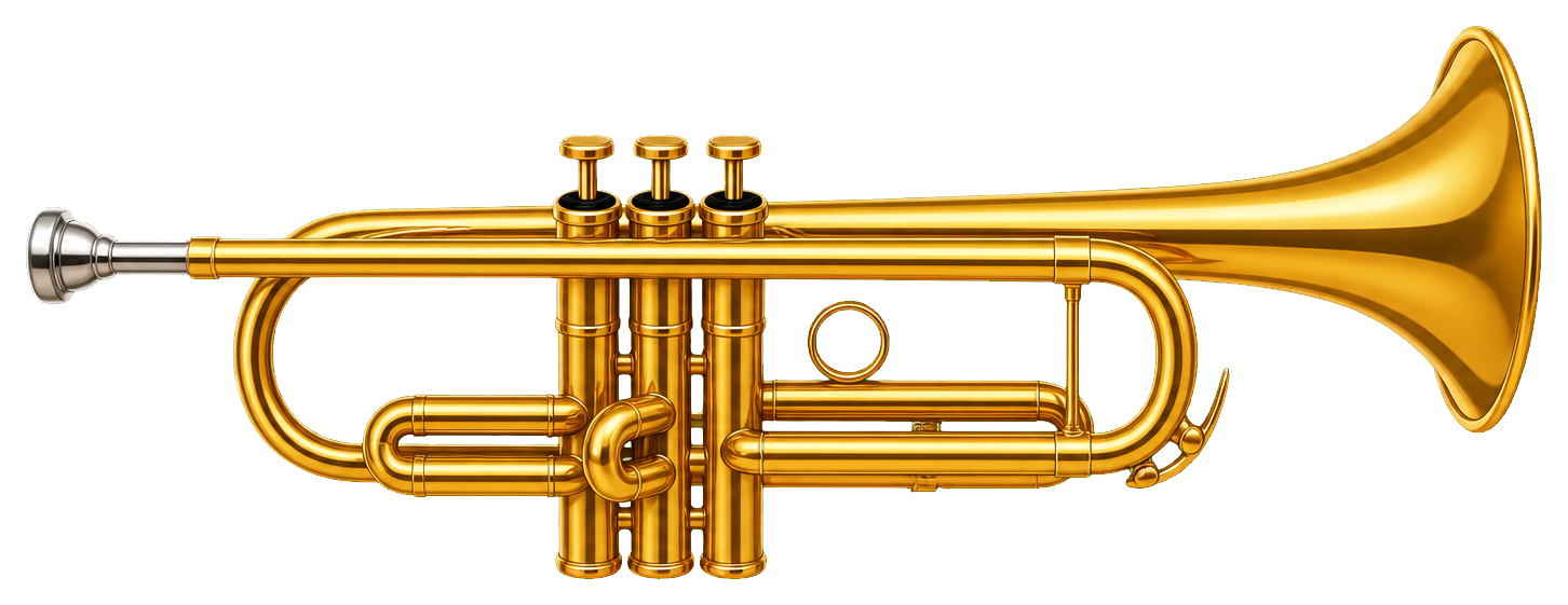 Preview for Trumpet Sticker For Music Designs