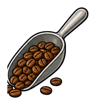 Preview for Coffee Bean Scoop Sticker