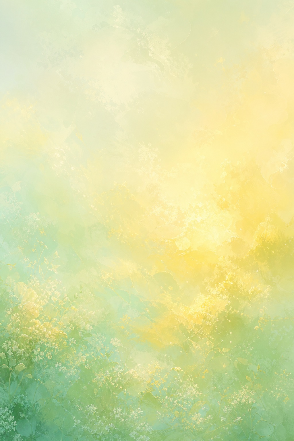Preview for Soft Dawn Green Gradient Background