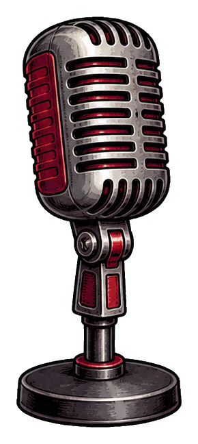Preview for Vintage Steel Microphone Sticker