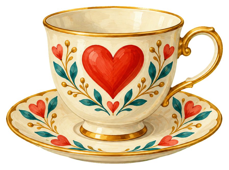 Preview for Valentine Keepsake Rose Teacup