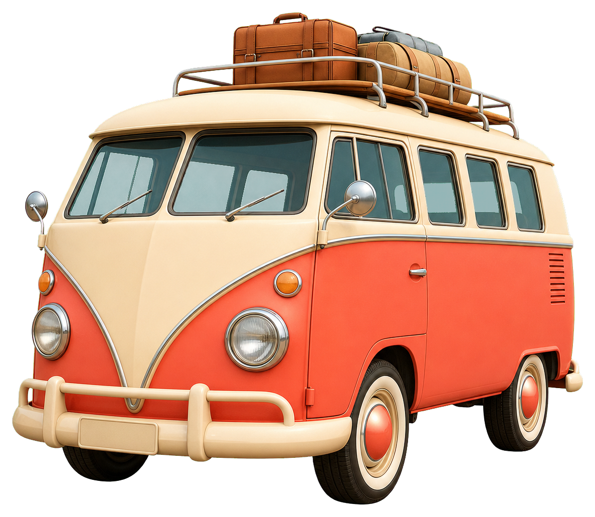 Preview for Vintage Camper Van Travel Sticker