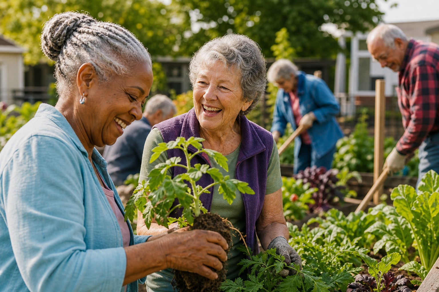 Preview for Active Senior Garden Community Background