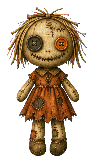 Preview for Button Eye Attic Doll