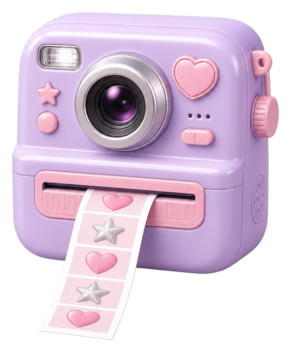 Preview for Sweet 16 Photo Booth Camera Sticker
