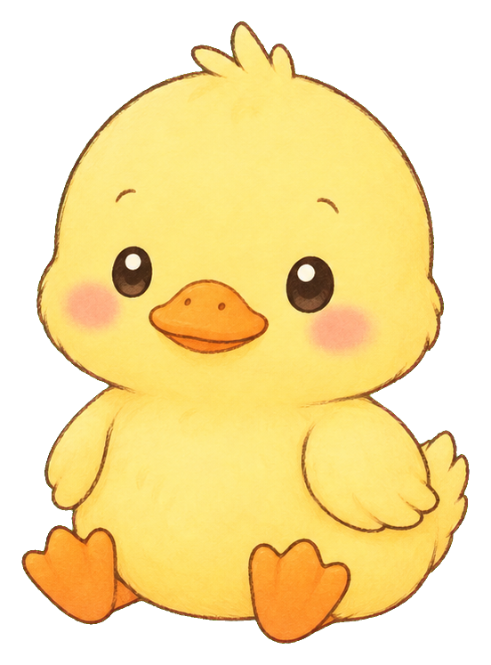 Preview for Sunny Duckling Sticker