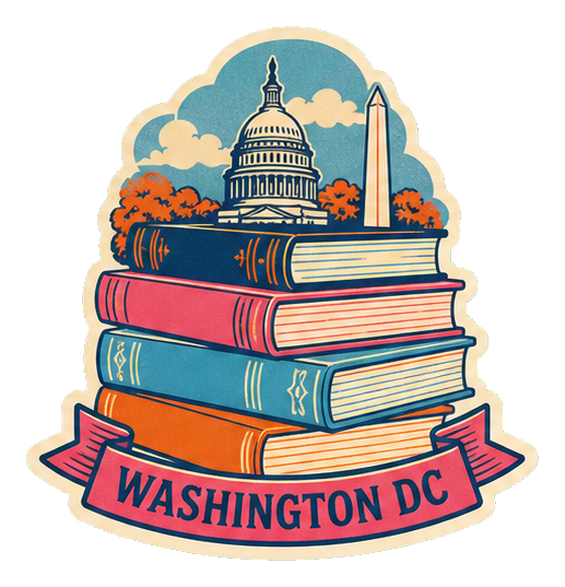 Preview for Washington Dc Books Sticker Graphic