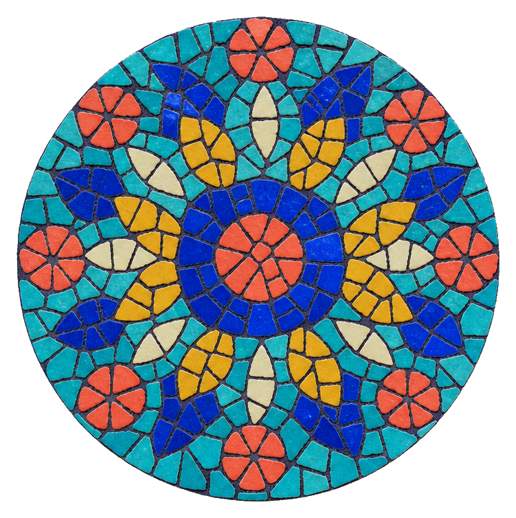 Preview for Mosaic Tile Roundel Sticker
