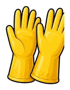 Preview for Rubber Gloves Sticker