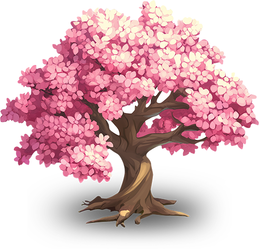 Preview for Cherry-blossom-tree-illustration-flora-sticker-f0382