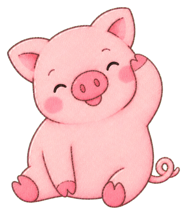 Preview for Kawaii Pig Grooming Sticker