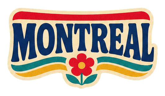 Preview for Montreal Flower Retro Sticker