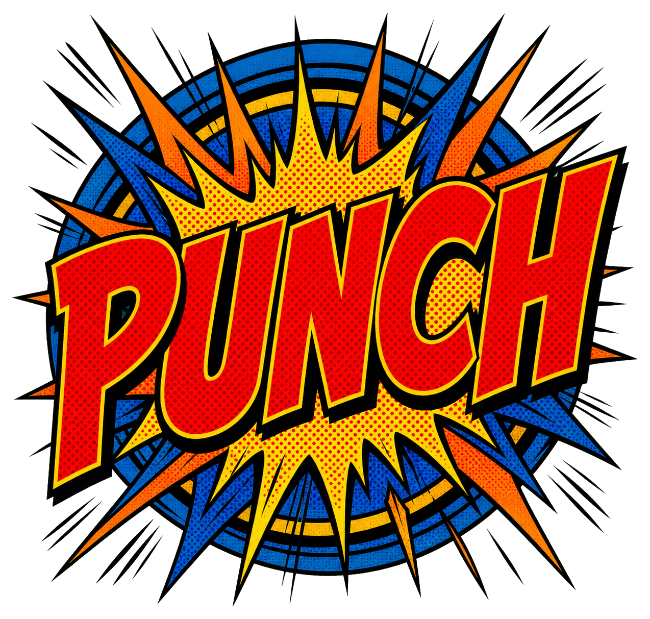 Preview for Punch Impact Comic Sticker