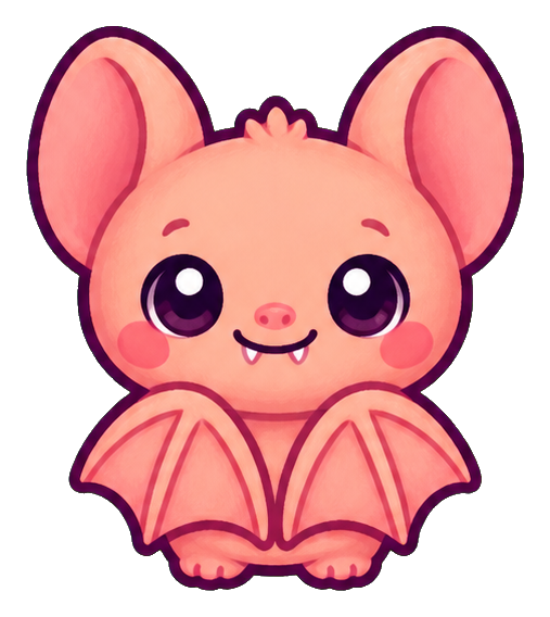 Preview for Peachy Pocket Bat Sticker