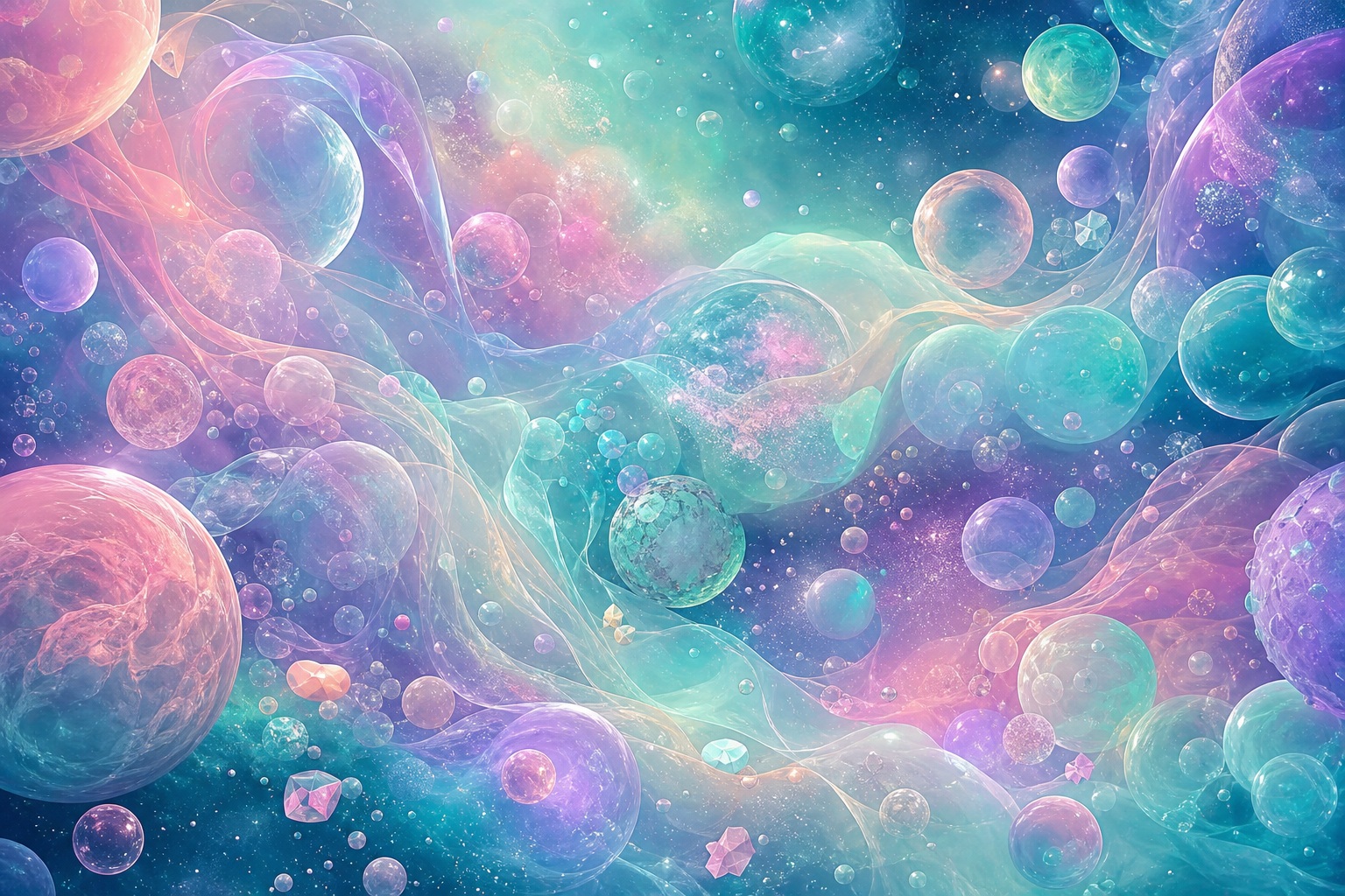 Preview for Soft Aurora Cosmic Background