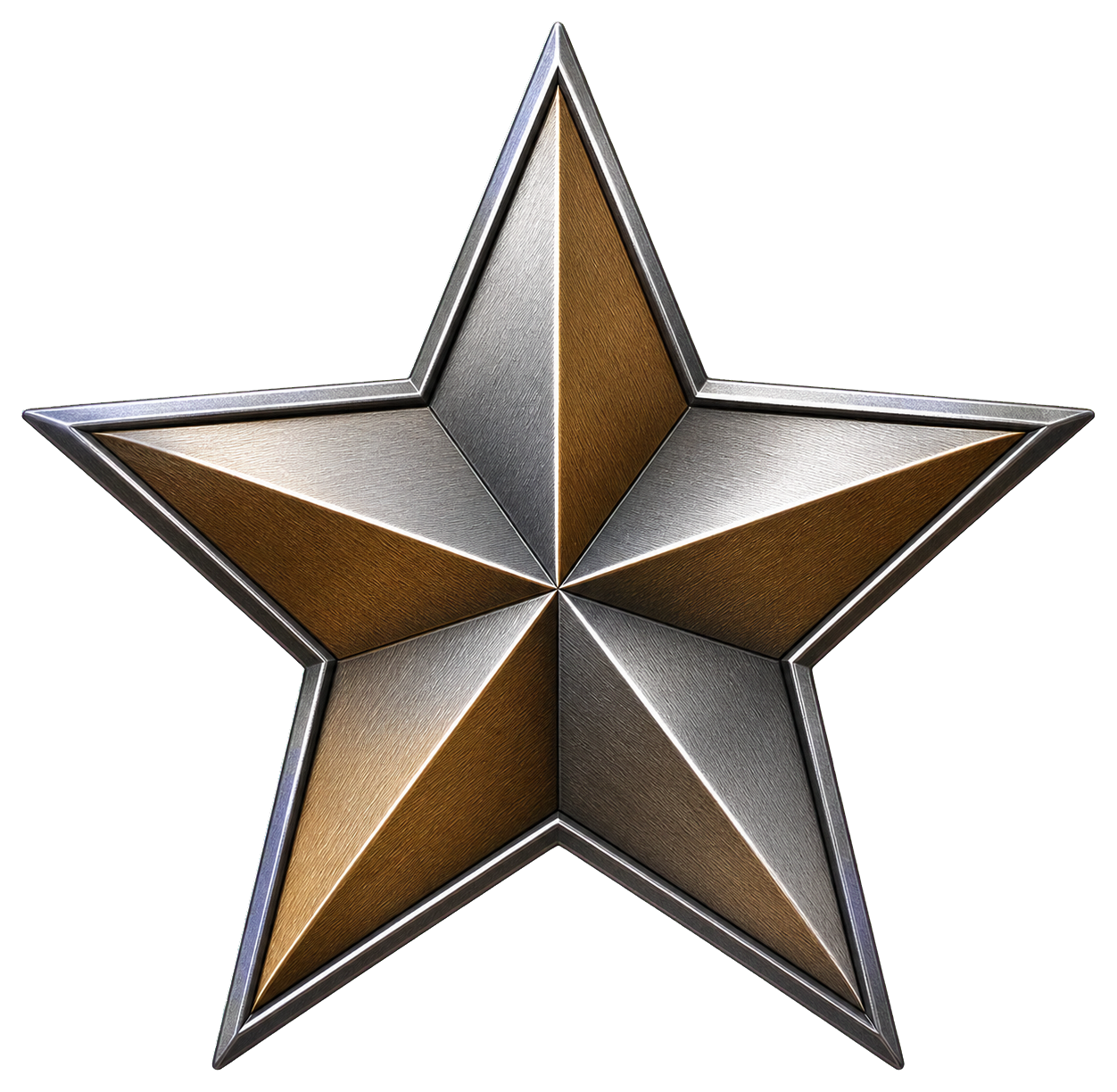Preview for Metal Badge Star Sticker