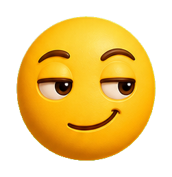 Preview for Smirking Face Emoji Sticker