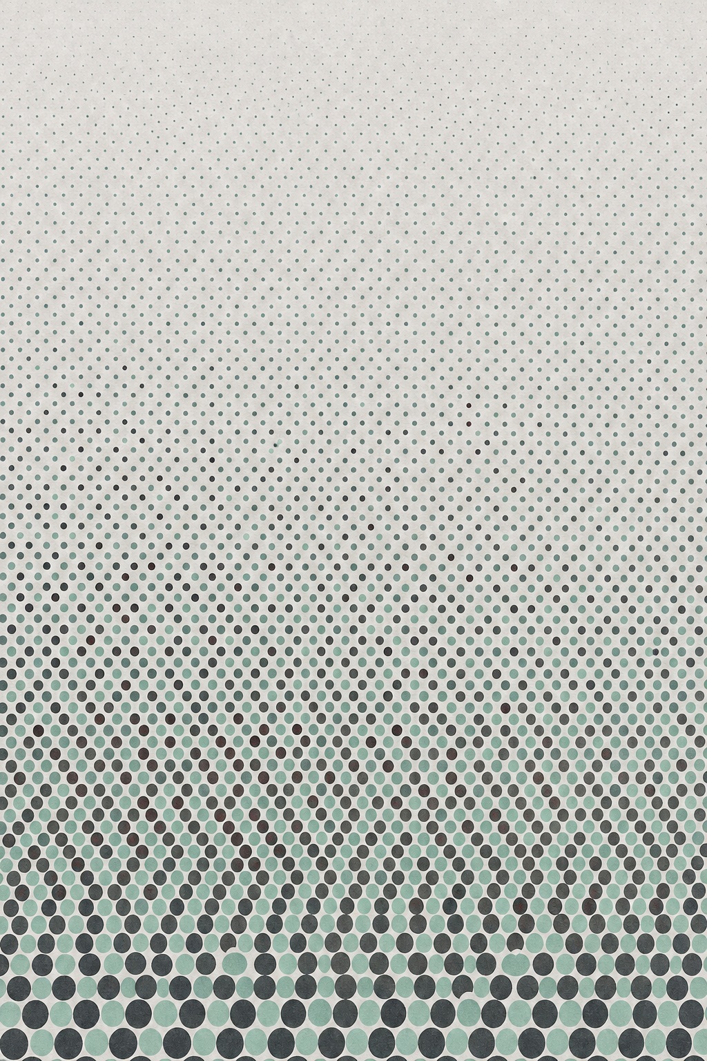 Preview for Charcoal Mint Halftone Dots Background
