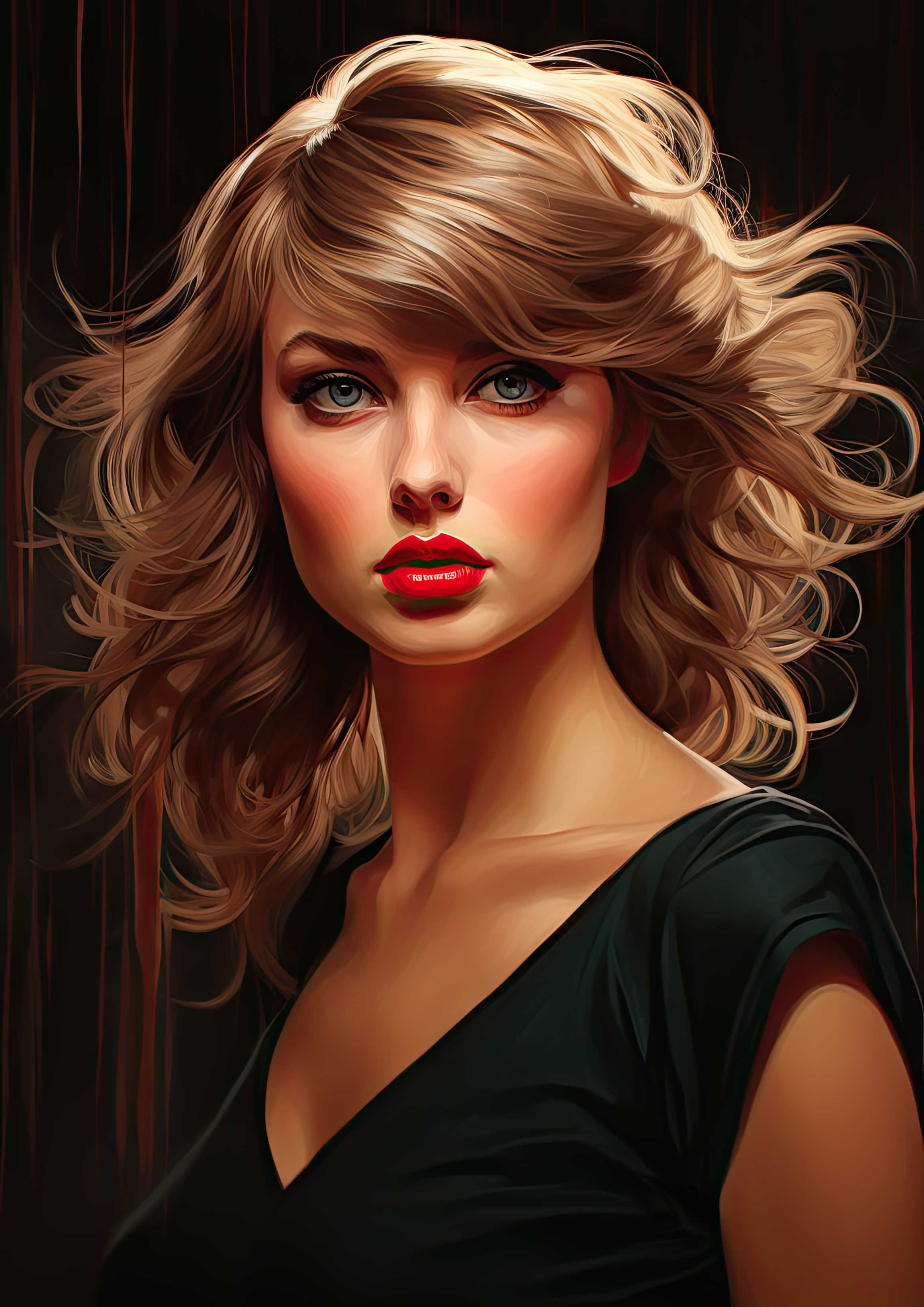 Preview for Taylor-swift-digital-portrait-background-d798c