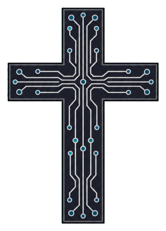 Preview for Circuit Cross Sticker