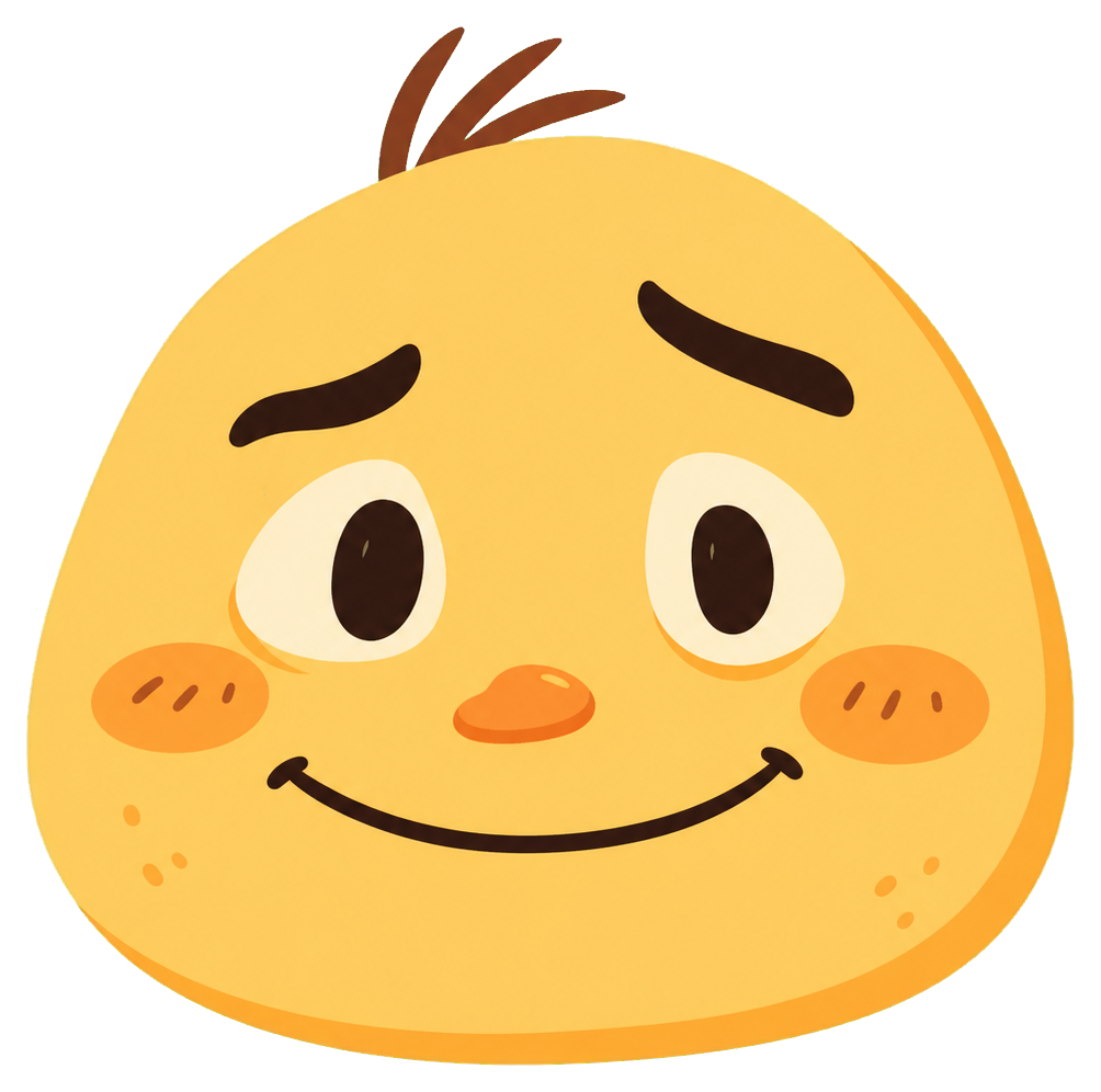 Preview for Peaceful Smile Face Sticker