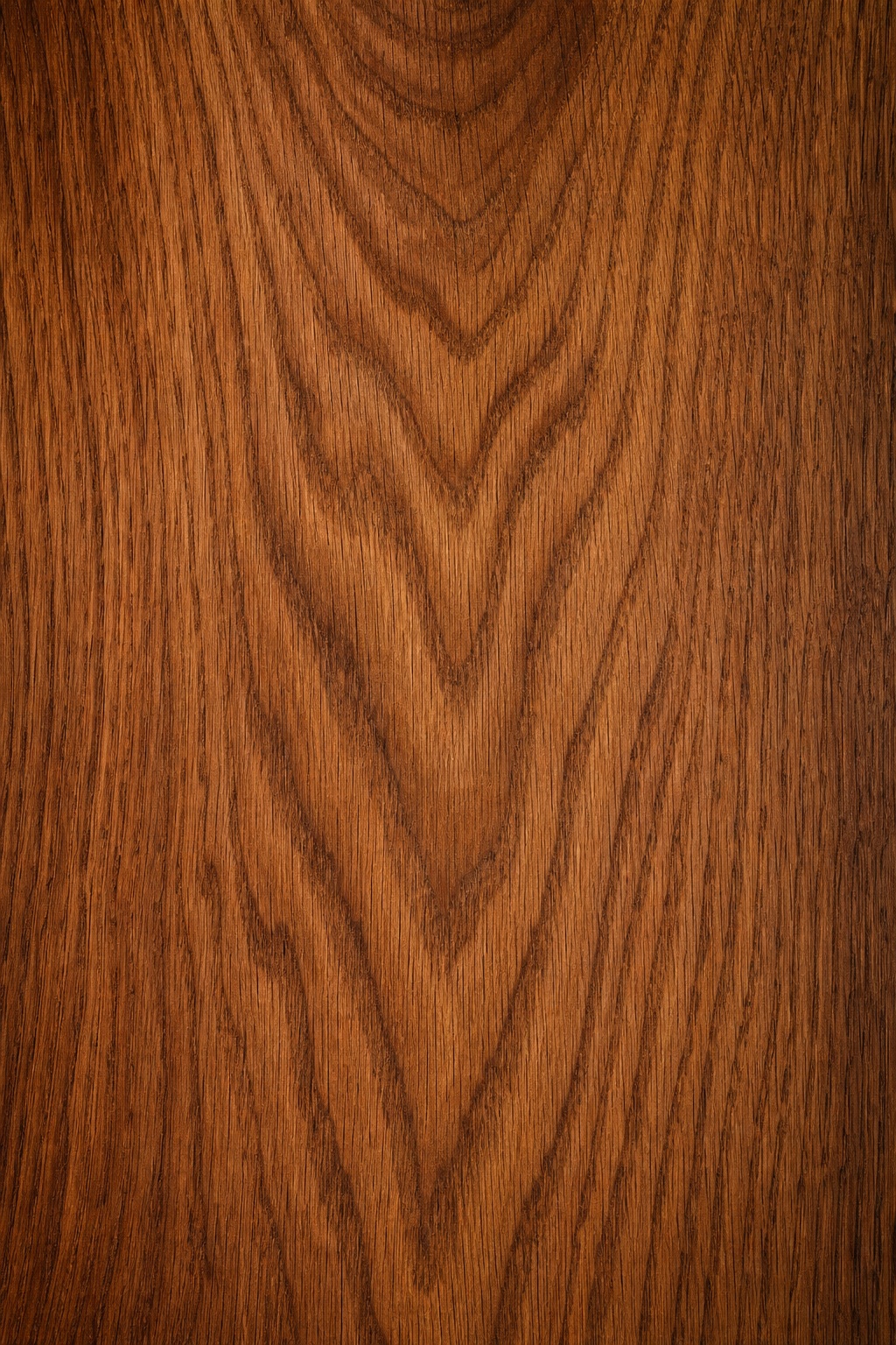 Warm brown oak wood plank texture with visible cathedral grain pattern.