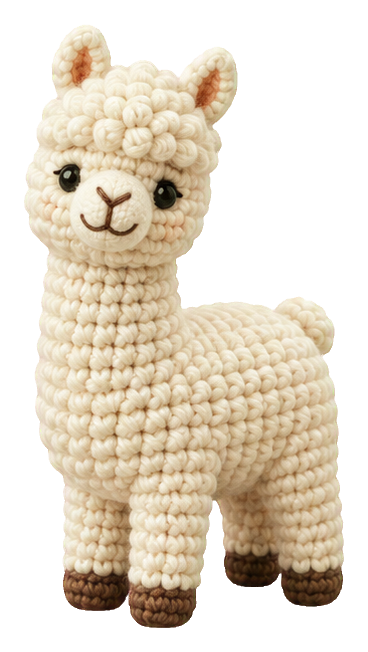 Preview for Crochet Farm Friends Alpaca