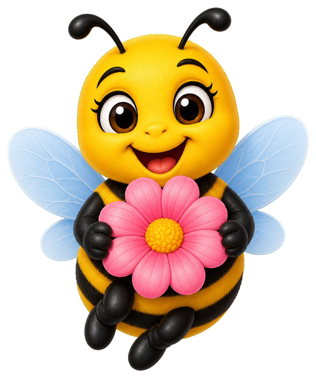Preview for Flower Bee Sticker Graphic