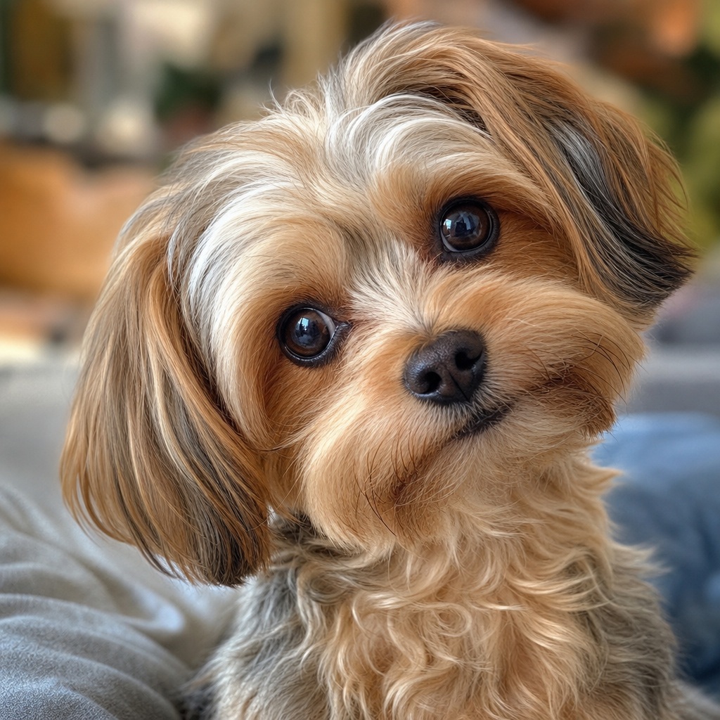 Preview for Funny Dog Closeup Stock Background