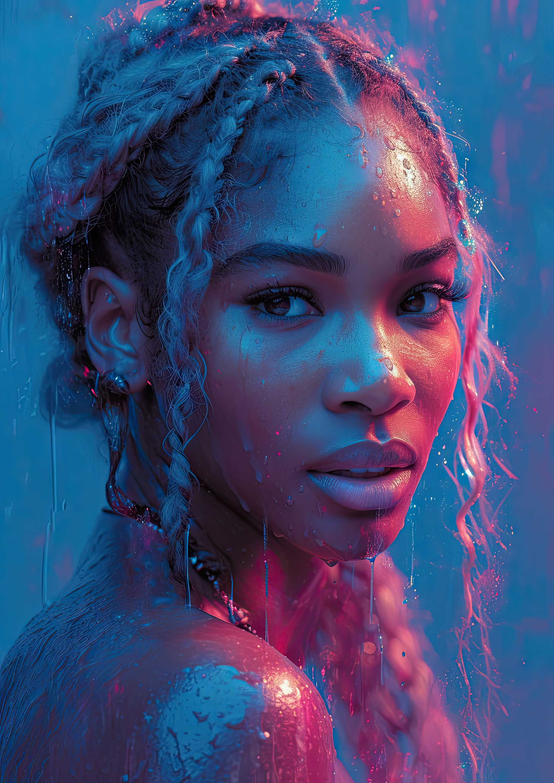 Preview for Neon-portrait-young-woman-celebrities-background-7ed79