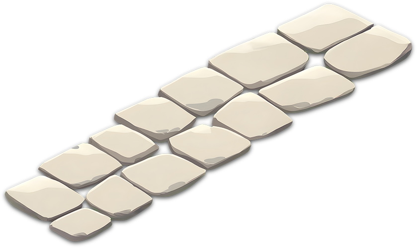 Preview for Beige-stone-pathway-art-hardscape-sticker-ecdee