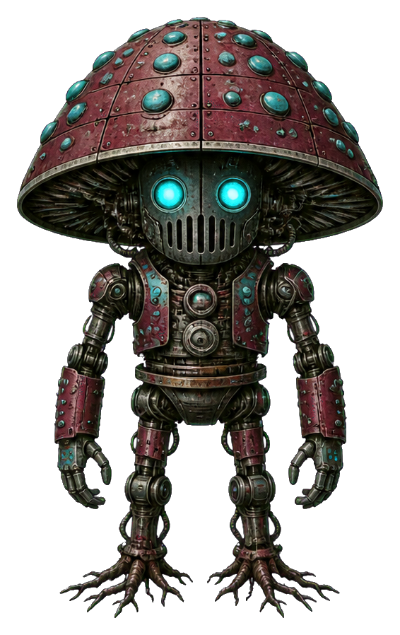 Preview for Mushroom-control Bot Sticker