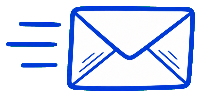 Preview for Fast Envelope Sticker Graphic