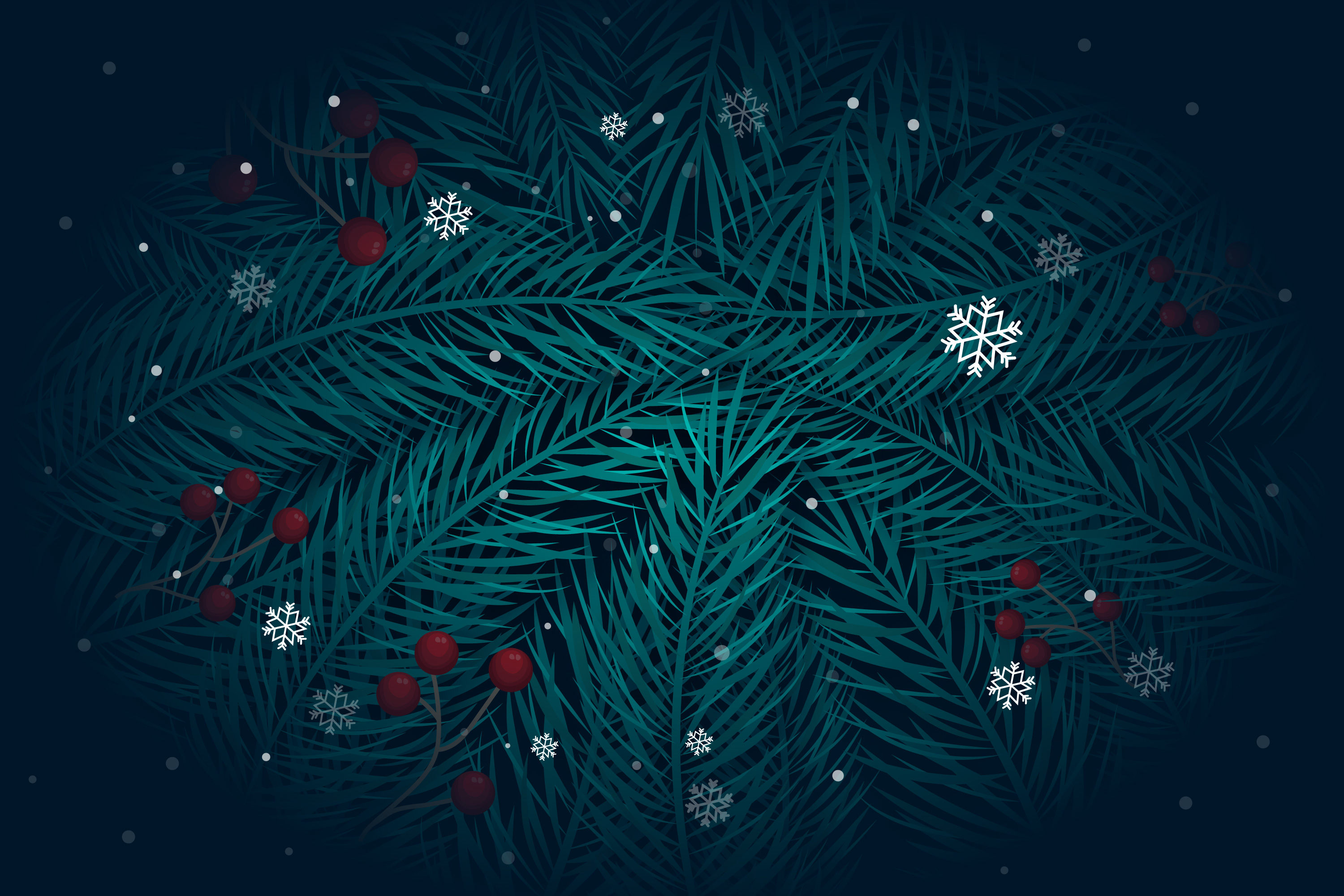 Preview for Winter-snowflake-design-christmas-background-7952c