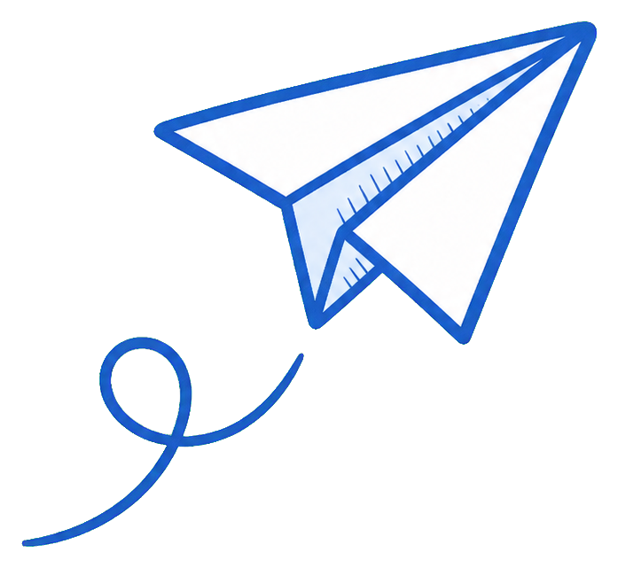 Preview for Flying Paper Airplane Sticker