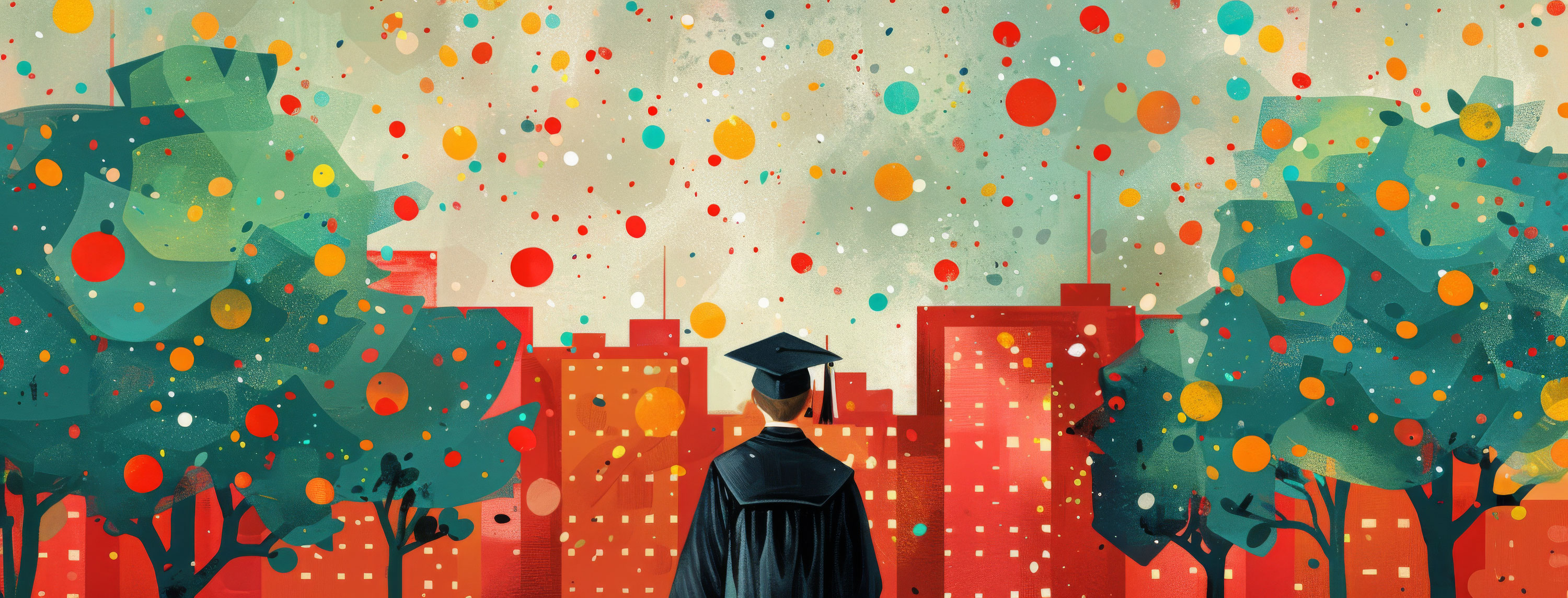 Preview for Graduation-city-transition-graduation-cover-background-68161