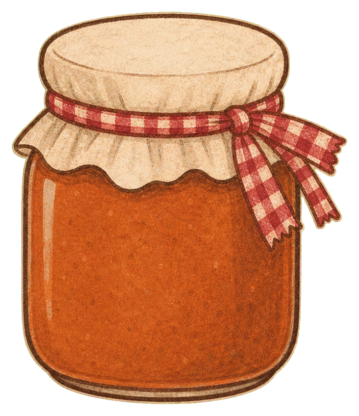 Preview for Apple Butter Jar Sticker