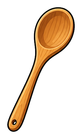 Preview for Wooden Spoon Sticker Graphic