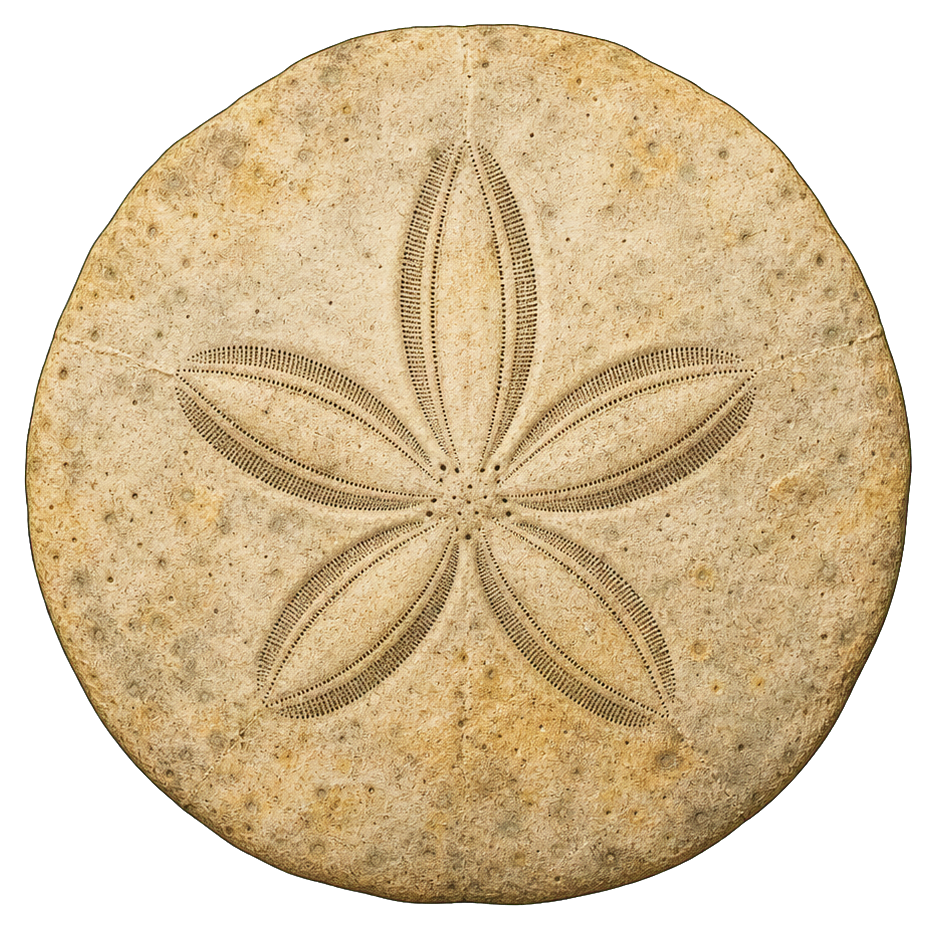 Preview for Sand Dollar Vintage Fossil Sticker